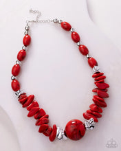 Load image into Gallery viewer, Paparazzi Respectful Reputation - Red Necklace