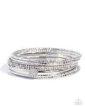 Load image into Gallery viewer, Paparazzi Timeless Test - White Bracelet
