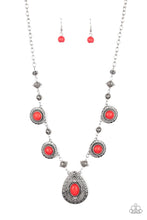 Load image into Gallery viewer, Paparazzi Mayan Magic Red Necklace