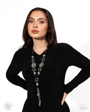 Load image into Gallery viewer, Paparazzi Total Eclipse Of the Heart Silver Necklace