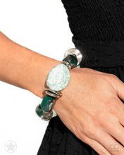 Load image into Gallery viewer, Paparazzi Glaze of Glory - Blue Bracelet
