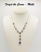 Load image into Gallery viewer, Paparazzi Forget the Crown - Multi Necklace (August 2022 Life of the Party)