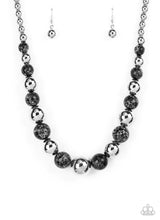 Load image into Gallery viewer, Ppaarazzi Stone Age Adventurer Black Necklace