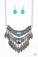 Load image into Gallery viewer, Paparazzi Island Queen Blue Necklace