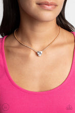 Load image into Gallery viewer, Paparazzi Flirty Fiance Gold Choker Necklace