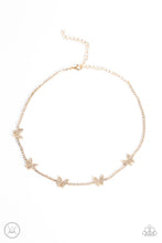 Load image into Gallery viewer, Paparazzi Fluttering Fanatic - Gold Necklace