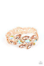 Load image into Gallery viewer, Paparazzi Luminous Laurels Rose Gold Bracelet (July 2023 Life of the Party)