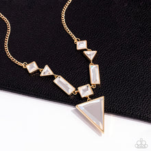 Load image into Gallery viewer, Paparazzi Fetchingly Fierce - Gold Necklace (July 2023 Life of the Party)