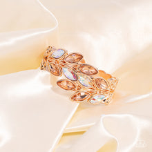 Load image into Gallery viewer, Paparazzi Luminous Laurels Rose Gold Bracelet (July 2023 Life of the Party)