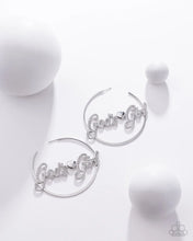 Load image into Gallery viewer, Paparazzi Shine with Purpose White Earrings