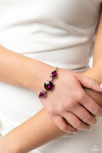 Load image into Gallery viewer, Paparazzi Twinkling Trio - Pink Bracelet