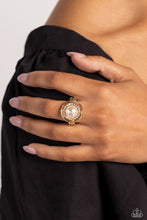 Load image into Gallery viewer, Paparazzi Chic Center - Gold Ring
