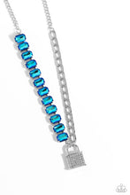 Load image into Gallery viewer, Paparazzi LOCK and Roll Blue Necklace