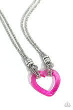 Load image into Gallery viewer, Paparazzi Lead with Your Heart Pink Necklace