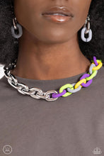 Load image into Gallery viewer, Paparazzi Contrasting Couture - Silver Necklace
