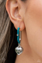 Load image into Gallery viewer, Paparazzi Cherishing Color Blue Earring (October 2023 Glimpses of Malibu)