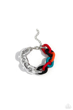 Load image into Gallery viewer, Paparazzi Candid Contrast - Black Bracelet
