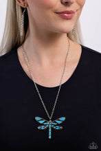 Load image into Gallery viewer, Paparazzi FLYING Low - Blue Necklace