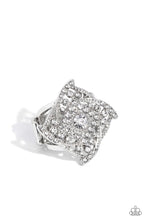Load image into Gallery viewer, Paparazzi Tilted Talent - White Ring