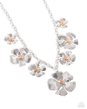 Load image into Gallery viewer, Paparazzi Prideful Pollen - Silver Necklace