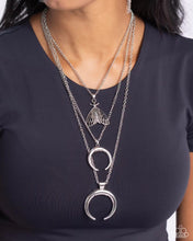 Load image into Gallery viewer, Paparazzi Moth Medley - Silver Necklace