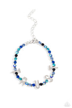 Load image into Gallery viewer, Paparazzi I Will Trust In You - Blue Bracelet