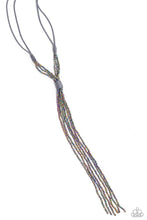 Load image into Gallery viewer, Paparazzi Knotted Karma - Silver Necklace (December 2023 Life of the Party)
