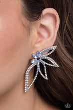 Load image into Gallery viewer, Paparazzi Twinkling Tulip - Blue Earring