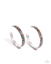 Load image into Gallery viewer, Paparazzi Stacked Symmetry - Multi Earring (March 2024 EMP Exclusive)