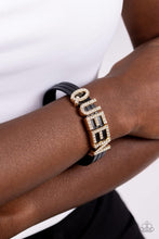 Load image into Gallery viewer, Paparazzi Queen of My Life - Gold Bracelet