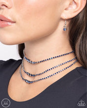 Load image into Gallery viewer, Paparazzi Dynamite Debut Blue Necklace