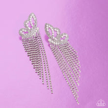 Load image into Gallery viewer, Paparazzi Aerial Accent - White Earring