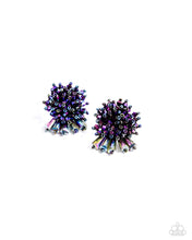 Load image into Gallery viewer, Paparazzi Streamlined Sass Purple Earring