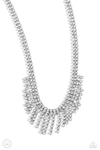 Load image into Gallery viewer, Paparazzi Daring Decadence - White Necklace (April 2024 Life of the Party)