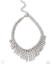 Load image into Gallery viewer, Paparazzi Curtain Confidence White Anklet (April 2024 Life of the Party)