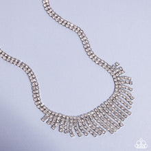 Load image into Gallery viewer, Paparazzi Daring Decadence - White Necklace (April 2024 Life of the Party)