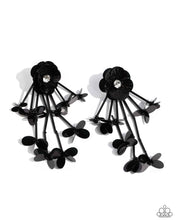 Load image into Gallery viewer, Paparazzi Floral Future - Black Earring (April 2024 Life of the Party)