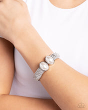 Load image into Gallery viewer, Paparazzi Balanced Brevity - White Bracelet