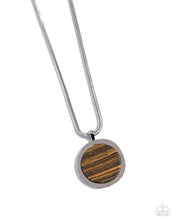 Load image into Gallery viewer, Paparazzi Pendant Puzzle - Brown Necklace