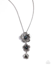 Load image into Gallery viewer, Paparazzi Wallflower Whimsy - Blue Necklace