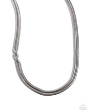 Load image into Gallery viewer, Paparazzi Tasteful Time Silver Necklace