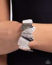 Load image into Gallery viewer, Paparazzi Mismatched Marvel - White Bracelet