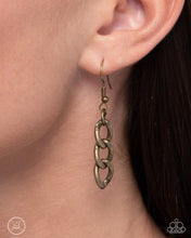 Load image into Gallery viewer, Paparazzi Aerial Ambition - Brass Choker Necklace