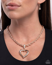 Load image into Gallery viewer, Paparazzi Admirable Academy - Rose Gold Necklace