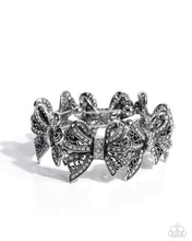 Load image into Gallery viewer, Paparazzi French Flourish - White Bracelet (October 2024 Life of the Party)