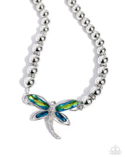 Load image into Gallery viewer, Paparazzi Sense of Propriety - Green Necklace (October 2024 Life of the Party)