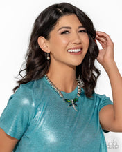 Load image into Gallery viewer, Paparazzi Sense of Propriety - Green Necklace (October 2024 Life of the Party)