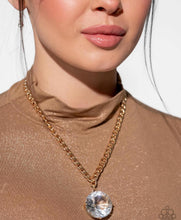 Load image into Gallery viewer, Paparazzi Musings State of Mind - Gold Necklace (October 2024 Life of the Party)
