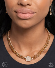 Load image into Gallery viewer, Paparazzi Endearing Edge - Gold Necklace