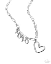 Load image into Gallery viewer, Paparazzi Courting Chains- Silver Necklace